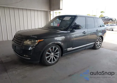 2016 Land Rover Range Rover 3.0L V6 Supercharged z USA, uszkodzony, nr VIN SALGR2VF5GA259741